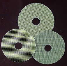 Fibreglass discs